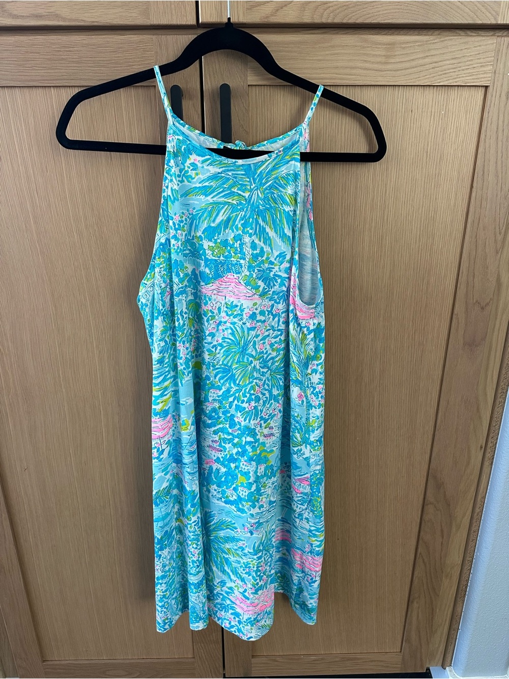 Lilly Pulitzer Margot Swing Dress in Gustavia Green Sunshine City